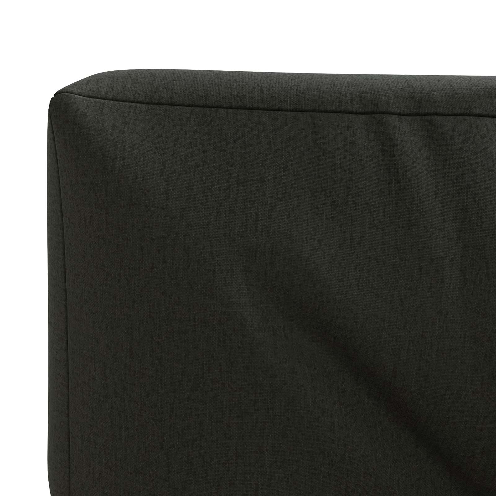 Cuscino per schienale di pallet VIANEN 100% Poliestere Nero