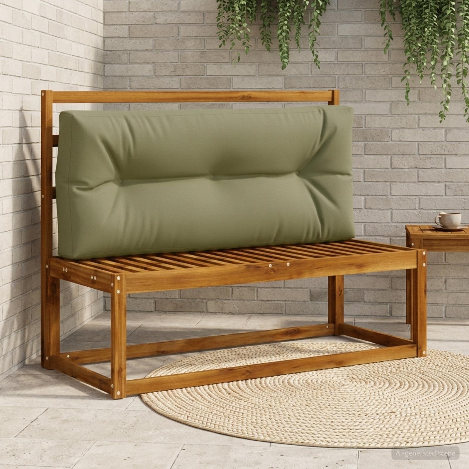 Cuscino per schienale di pallet VIANEN 100% Poliestere