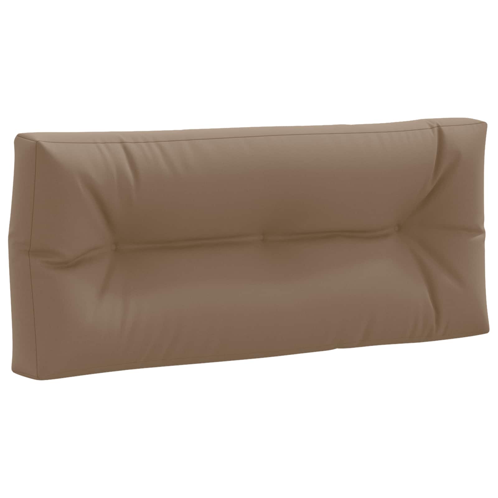 Cuscino per schienale di pallet VIANEN 100% Poliestere Tortora