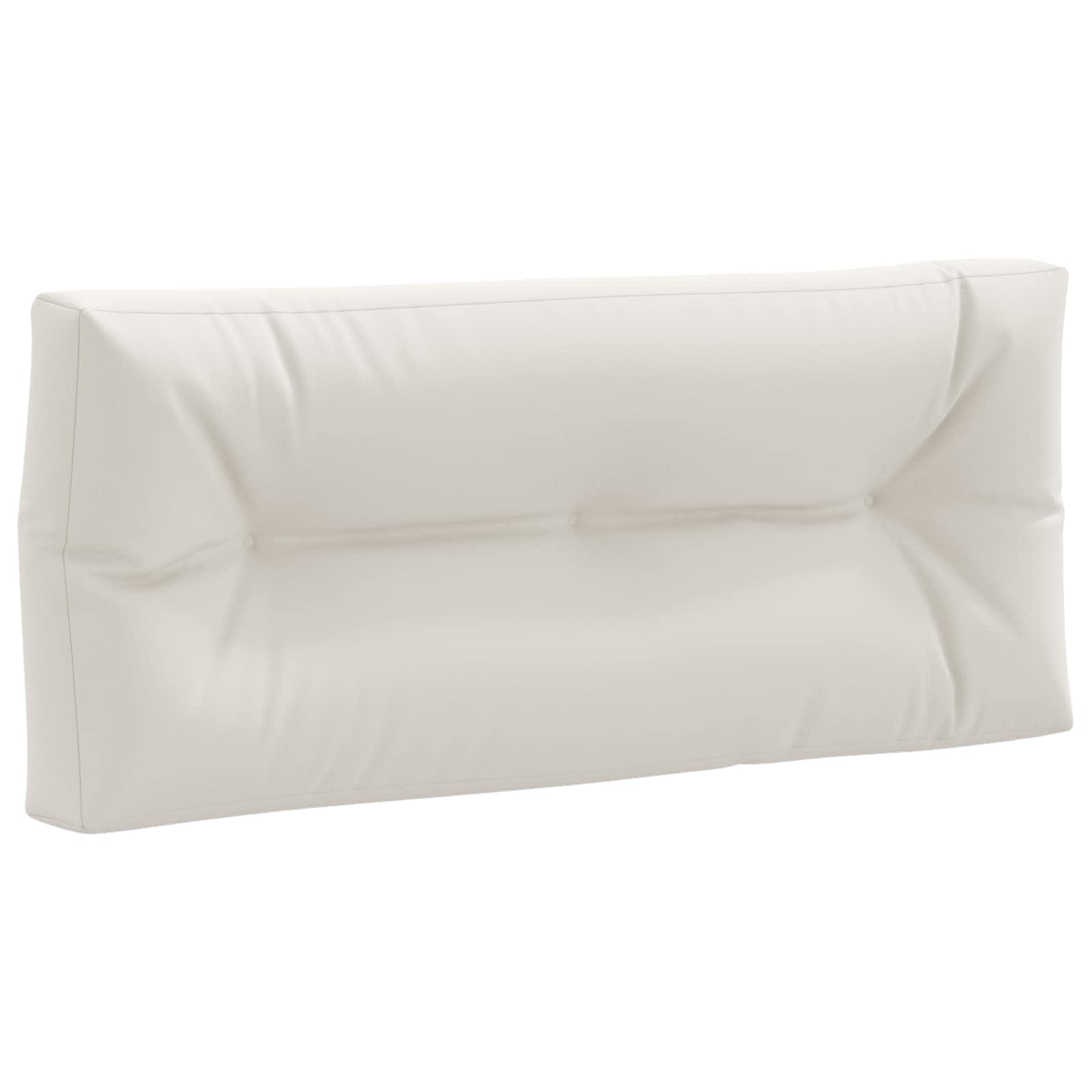 Cuscino per schienale di pallet VIANEN 100% Poliestere Bianco