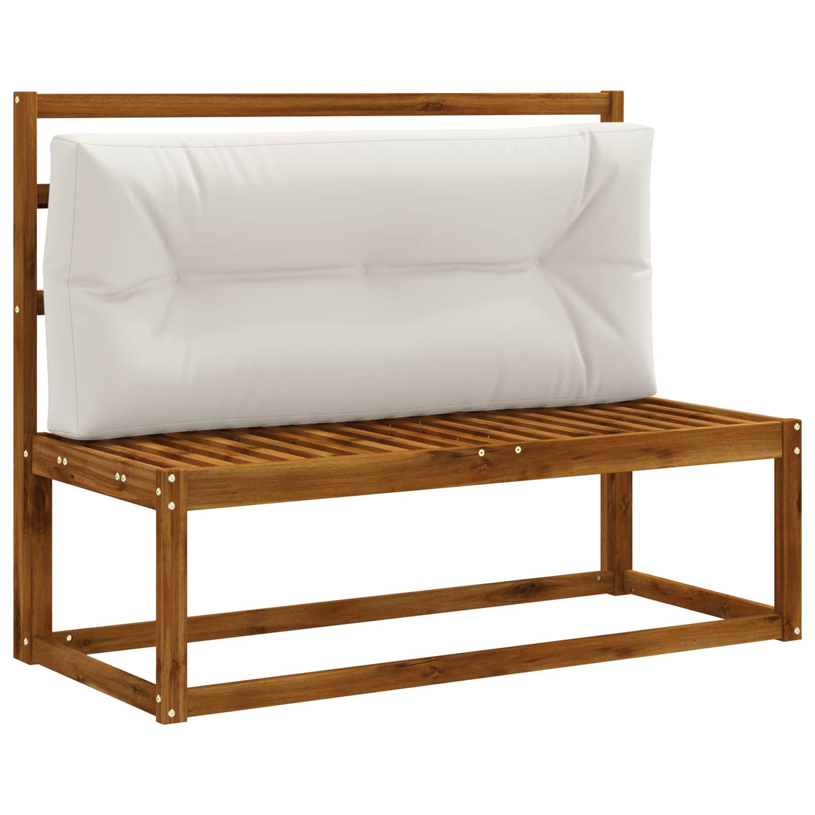 Cuscino per schienale di pallet VIANEN 100% Poliestere Bianco