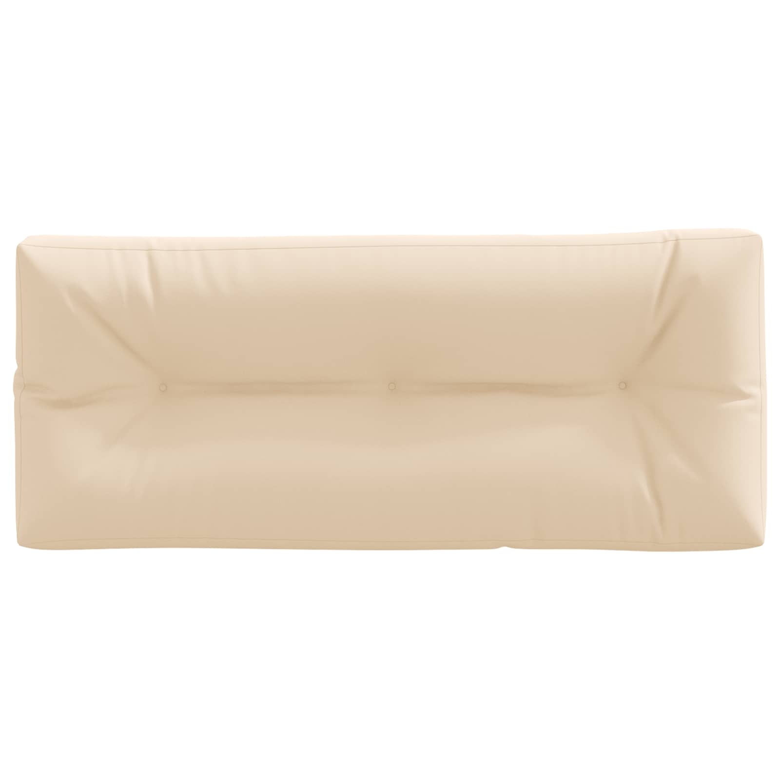 Cuscino per schienale di pallet VIANEN 100% Poliestere Crema