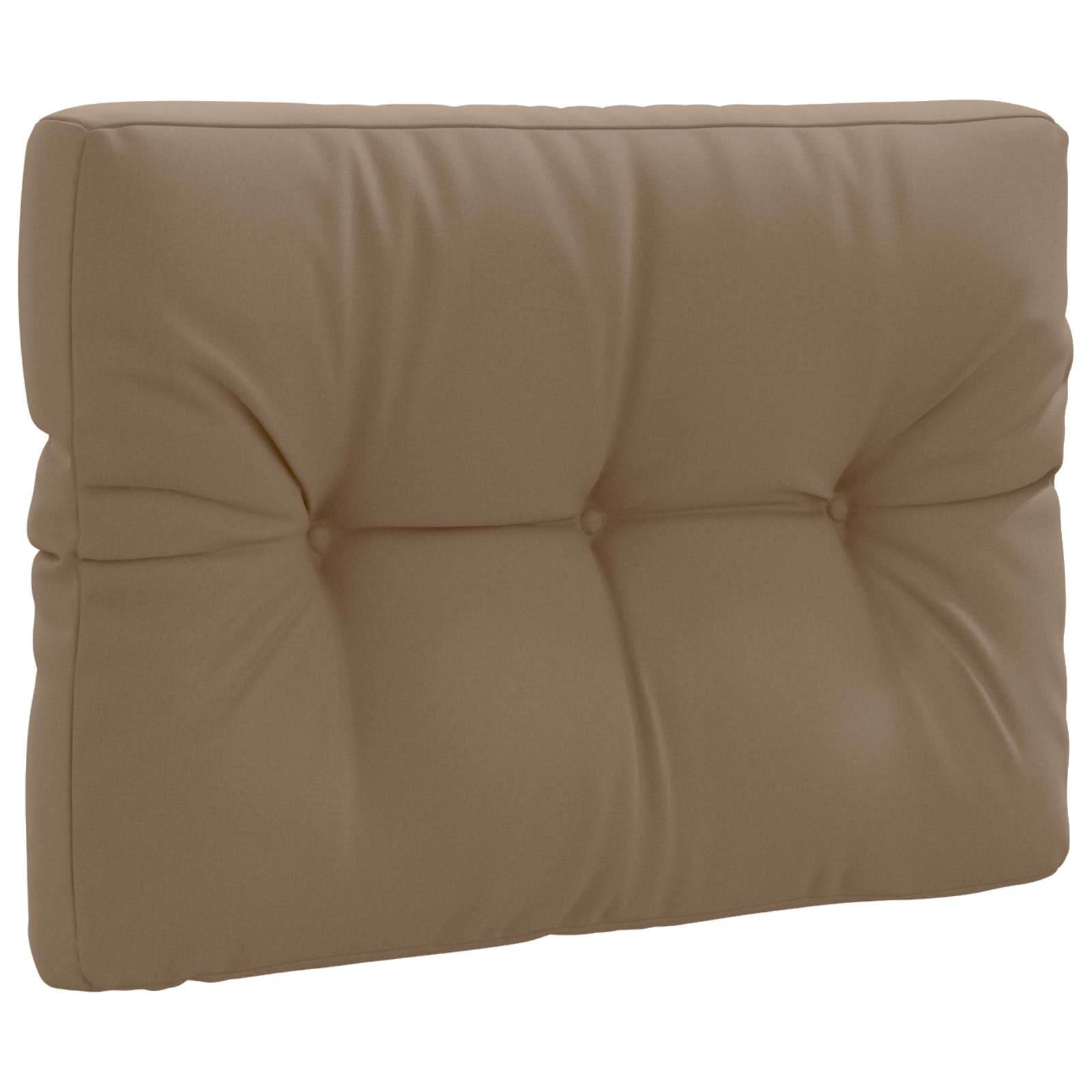 Cuscino per schienale di pallet VIANEN 100% Poliestere Tortora