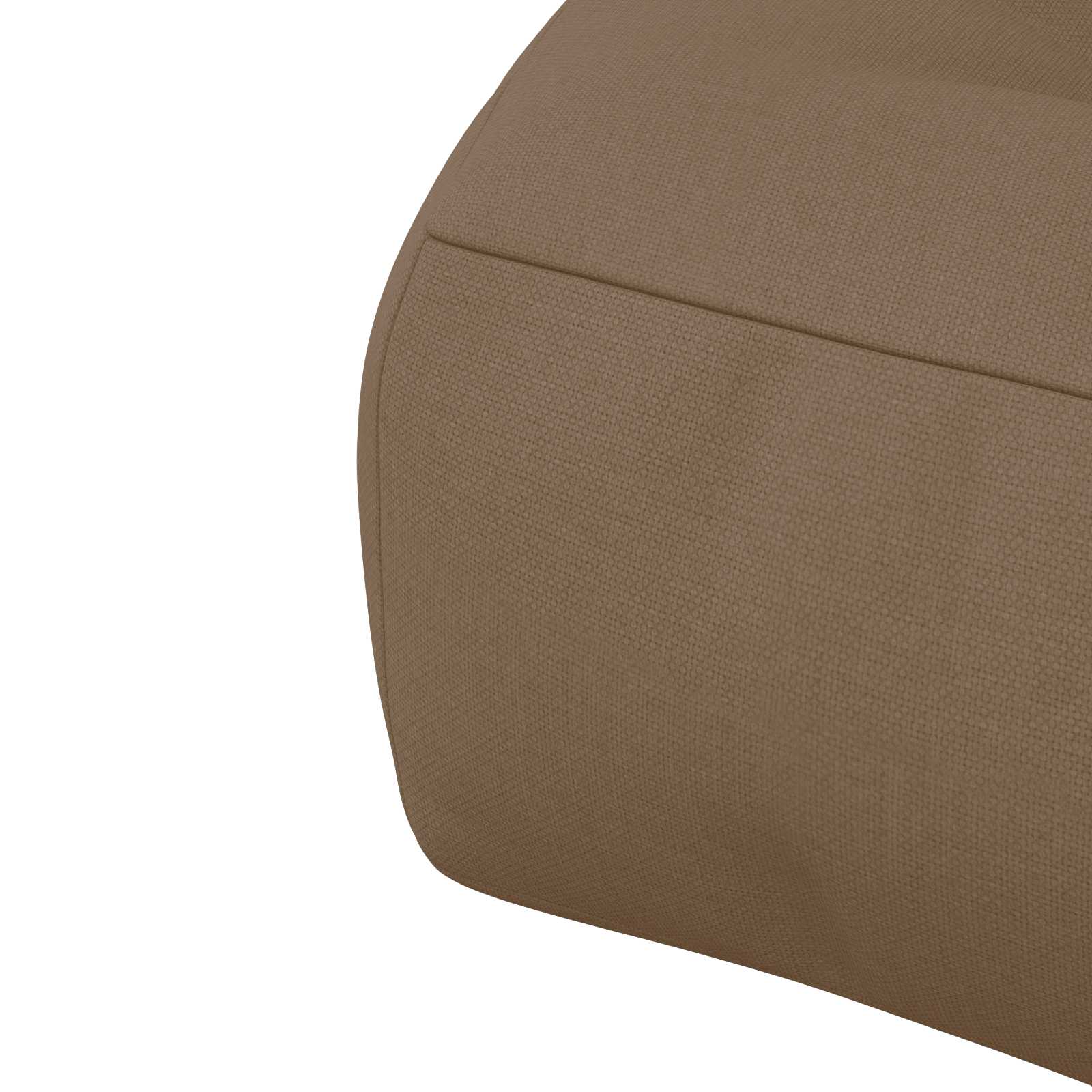 Cuscino per schienale di pallet VIANEN 100% Poliestere Tortora