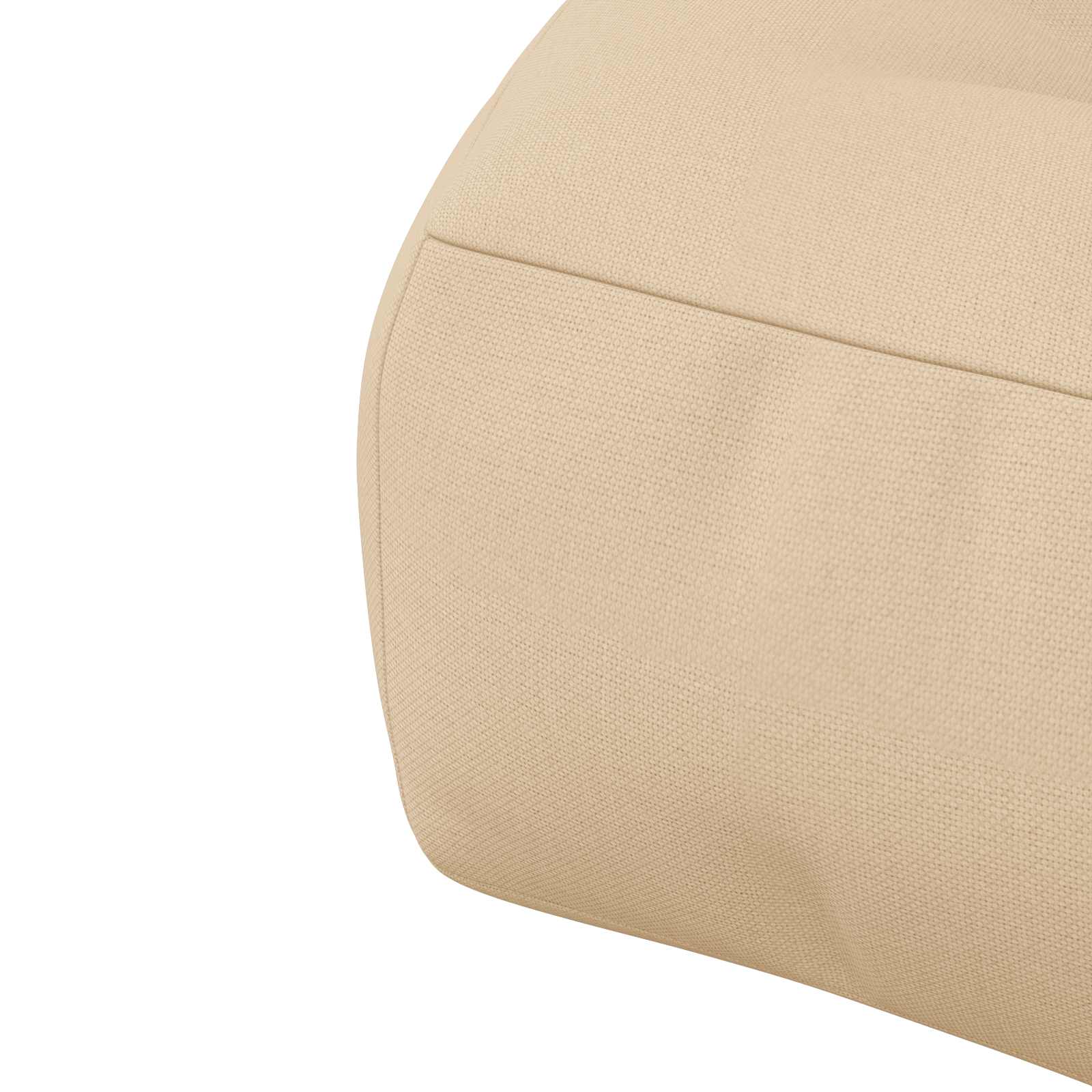 Cuscino per schienale di pallet VIANEN 100% Poliestere Crema