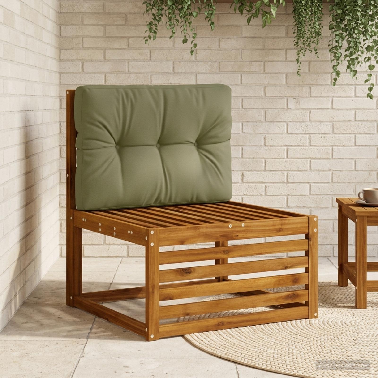Cuscino per schienale di pallet VIANEN 100% Poliestere
