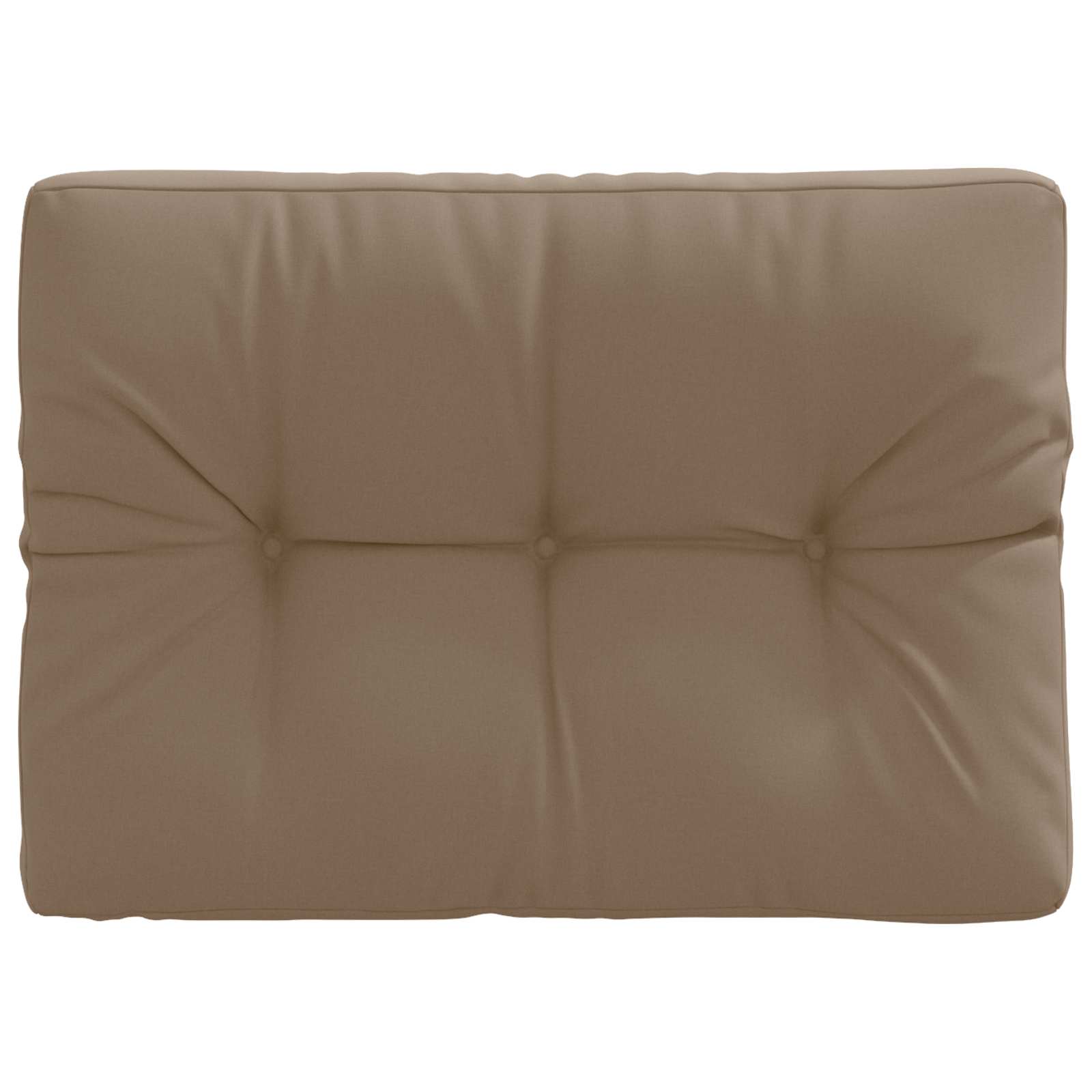 Cuscino per schienale di pallet VIANEN 100% Poliestere Tortora