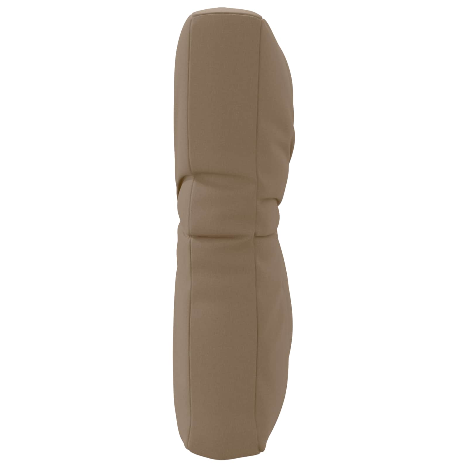 Cuscino per schienale di pallet VIANEN 100% Poliestere Tortora