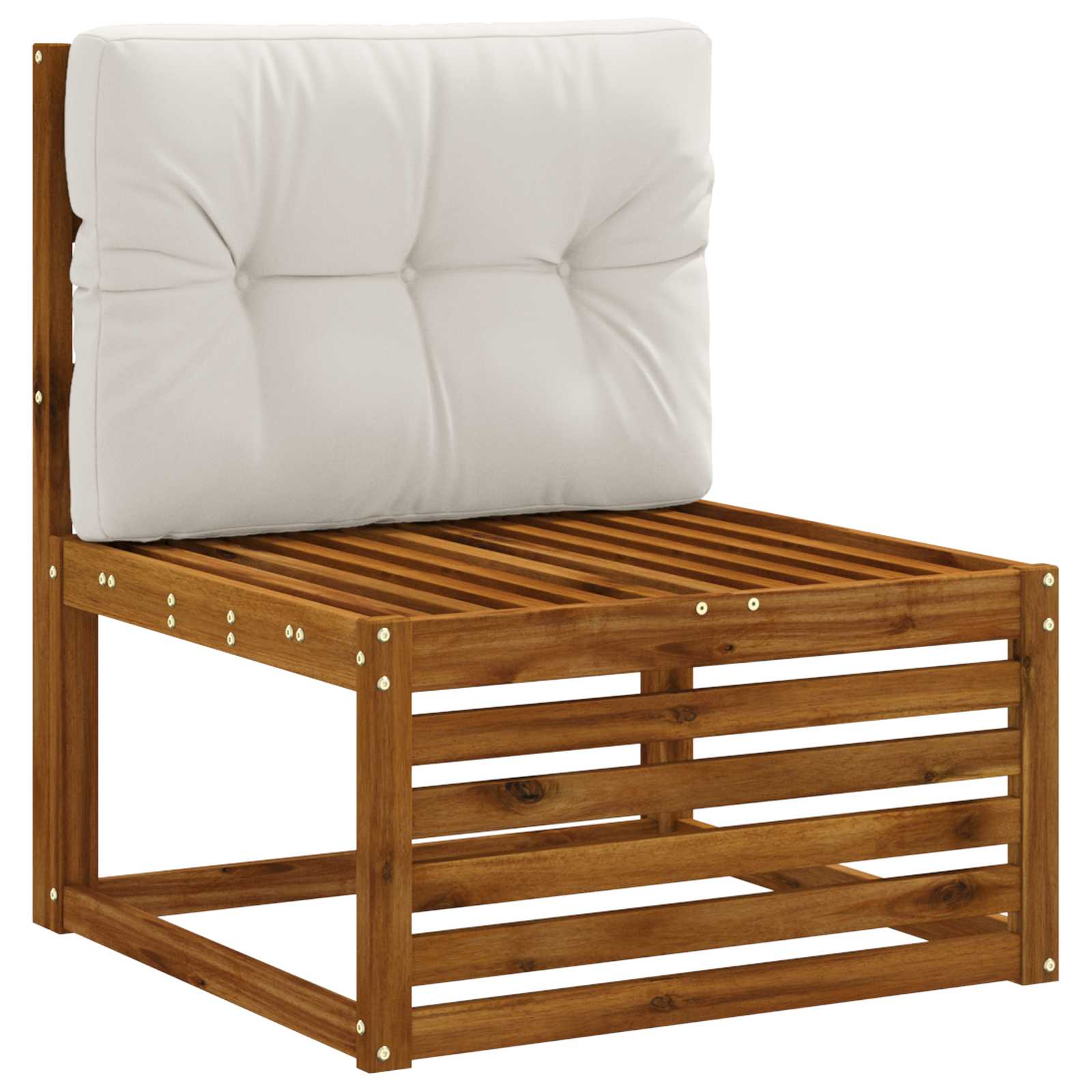Cuscino per schienale di pallet VIANEN 100% Poliestere Bianco