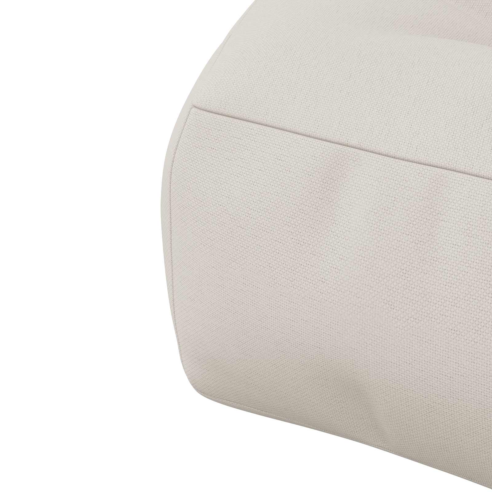 Cuscino per schienale di pallet VIANEN 100% Poliestere Bianco