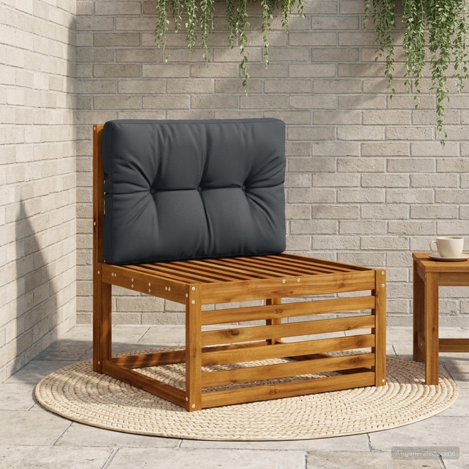 Cuscino per schienale di pallet VIANEN 100% Poliestere