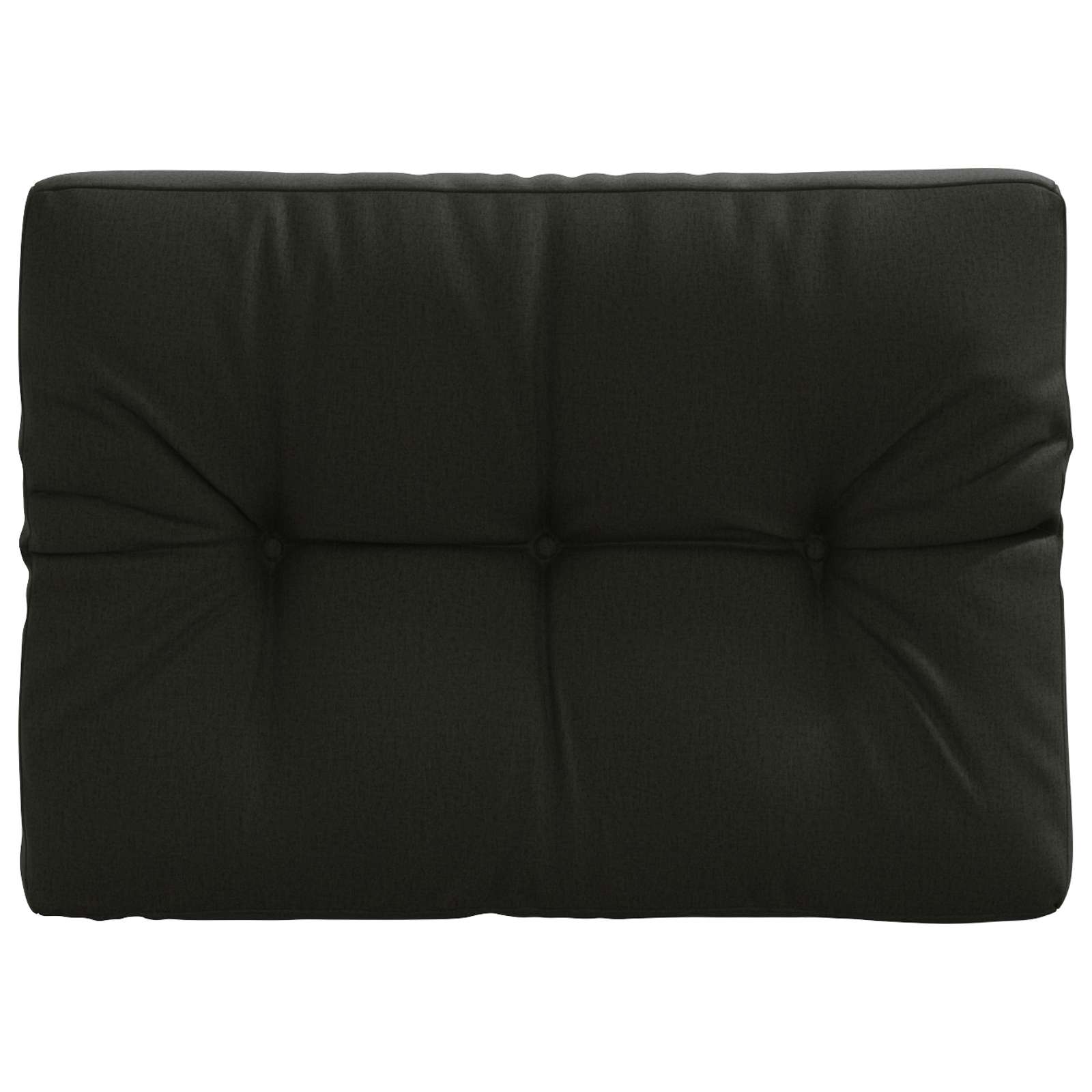 Cuscino per schienale di pallet VIANEN 100% Poliestere Nero