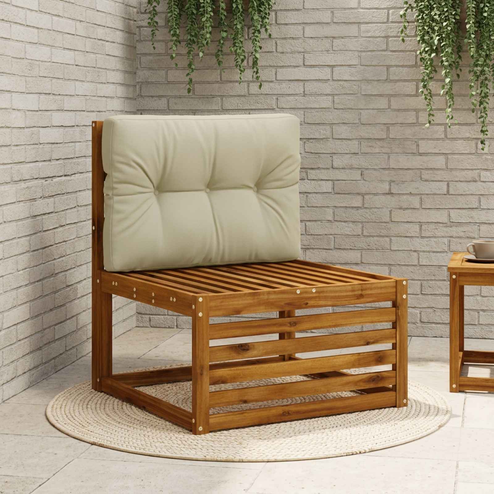Cuscino per schienale di pallet VIANEN 100% Poliestere