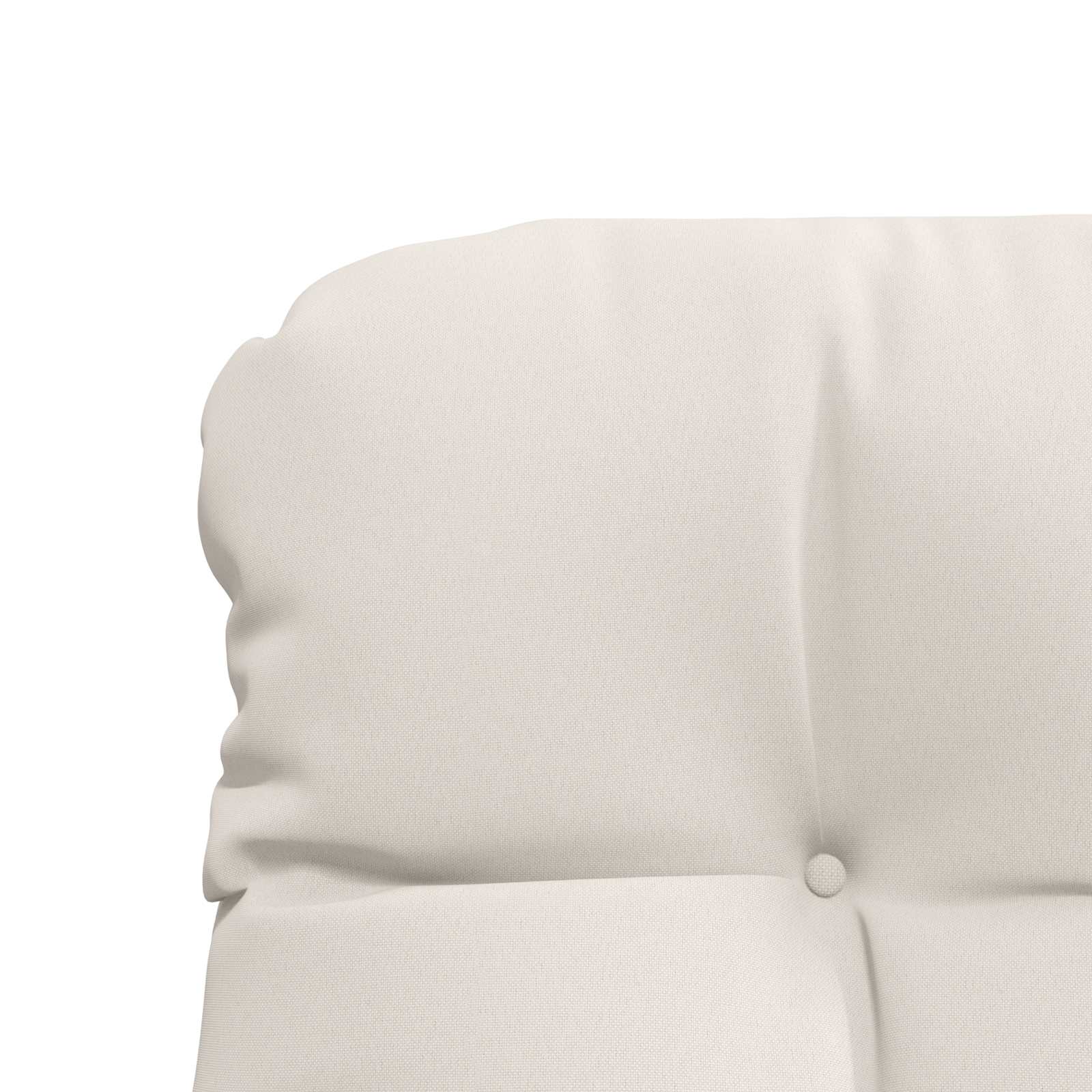 Cuscini per Sedia Alta in 6 Pezzi VIANEN 100% Poliestere Bianco