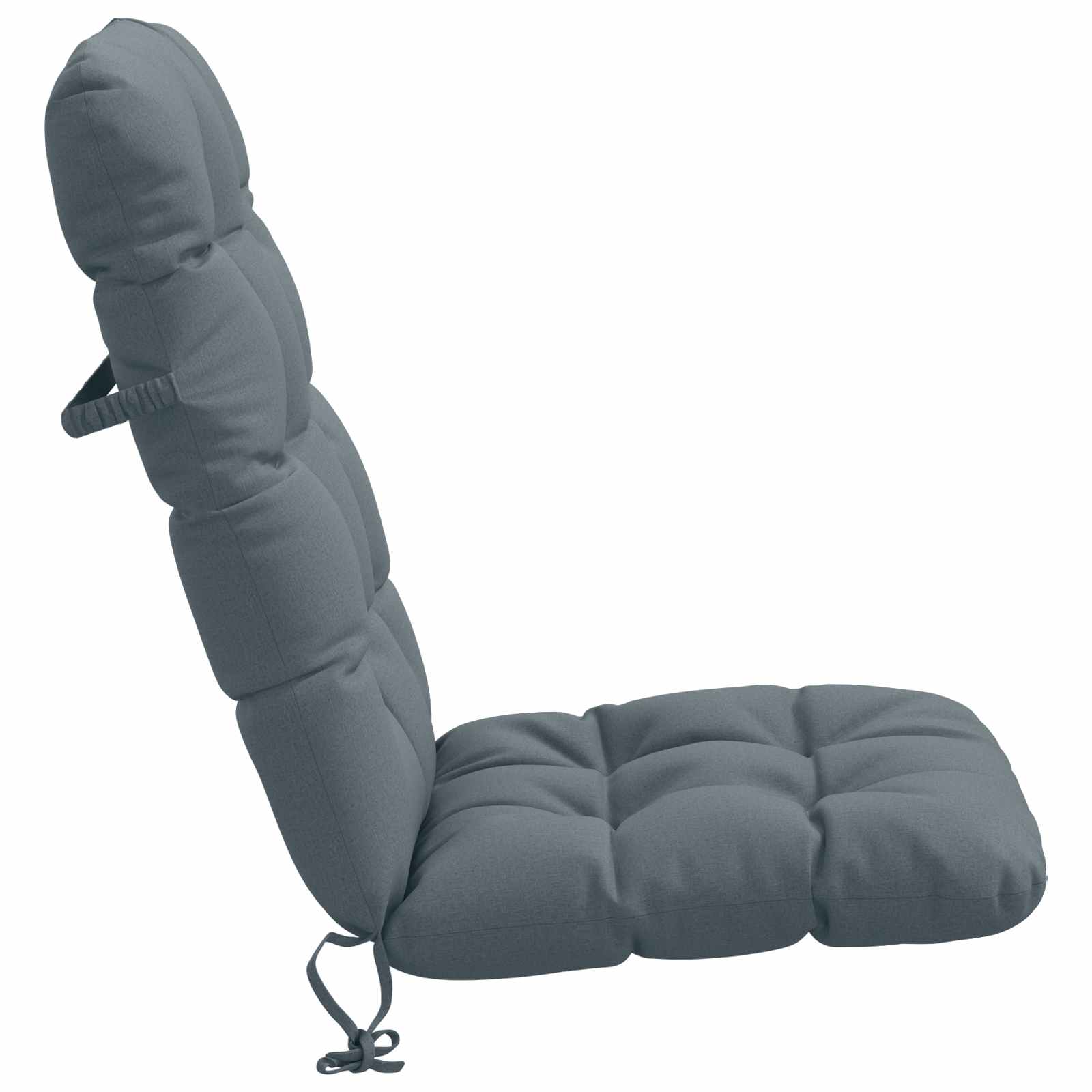 Cuscini per Sedia Alta in 6 Pezzi VIANEN 100% Poliestere Blu