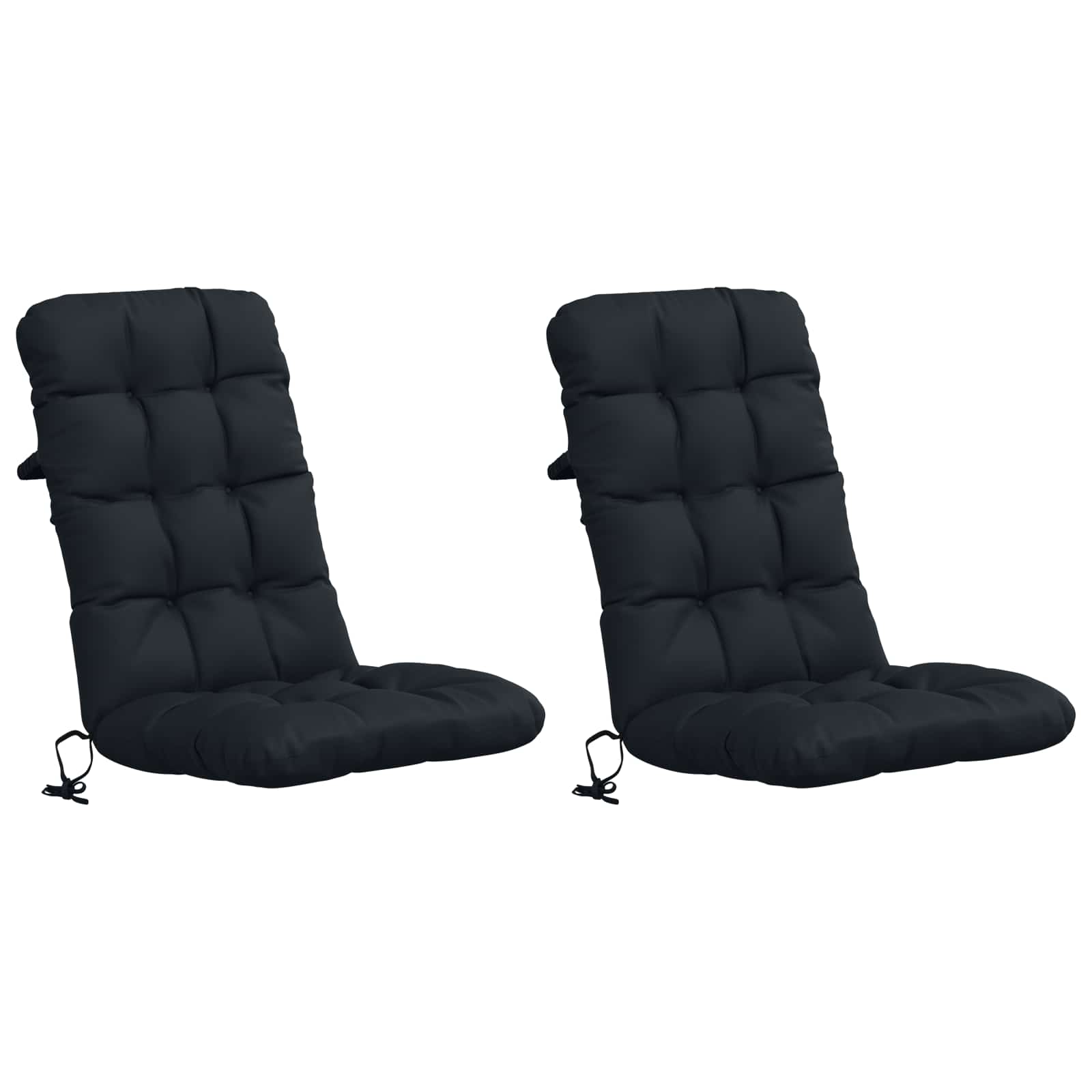 Cuscini per Sedia Alta in 2 Pezzi VIANEN 100% Poliestere