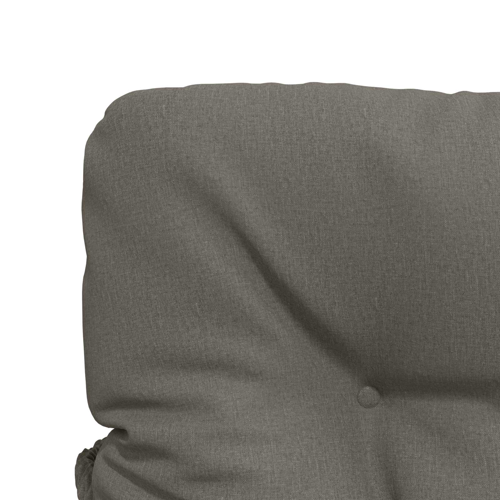 Cuscini per Sedia Alta in 4 Pezzi VIANEN 100% Poliestere Grigio