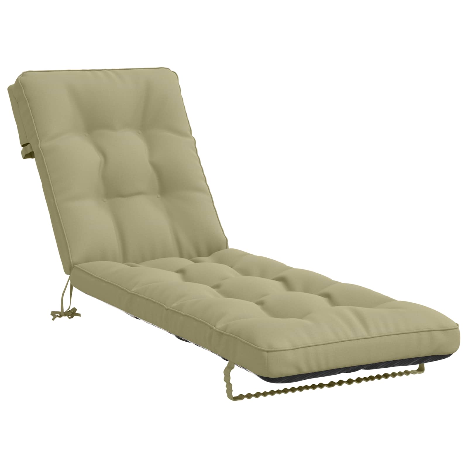 Cuscino per Lettino VIANEN 100% Poliestere Verde chiaro