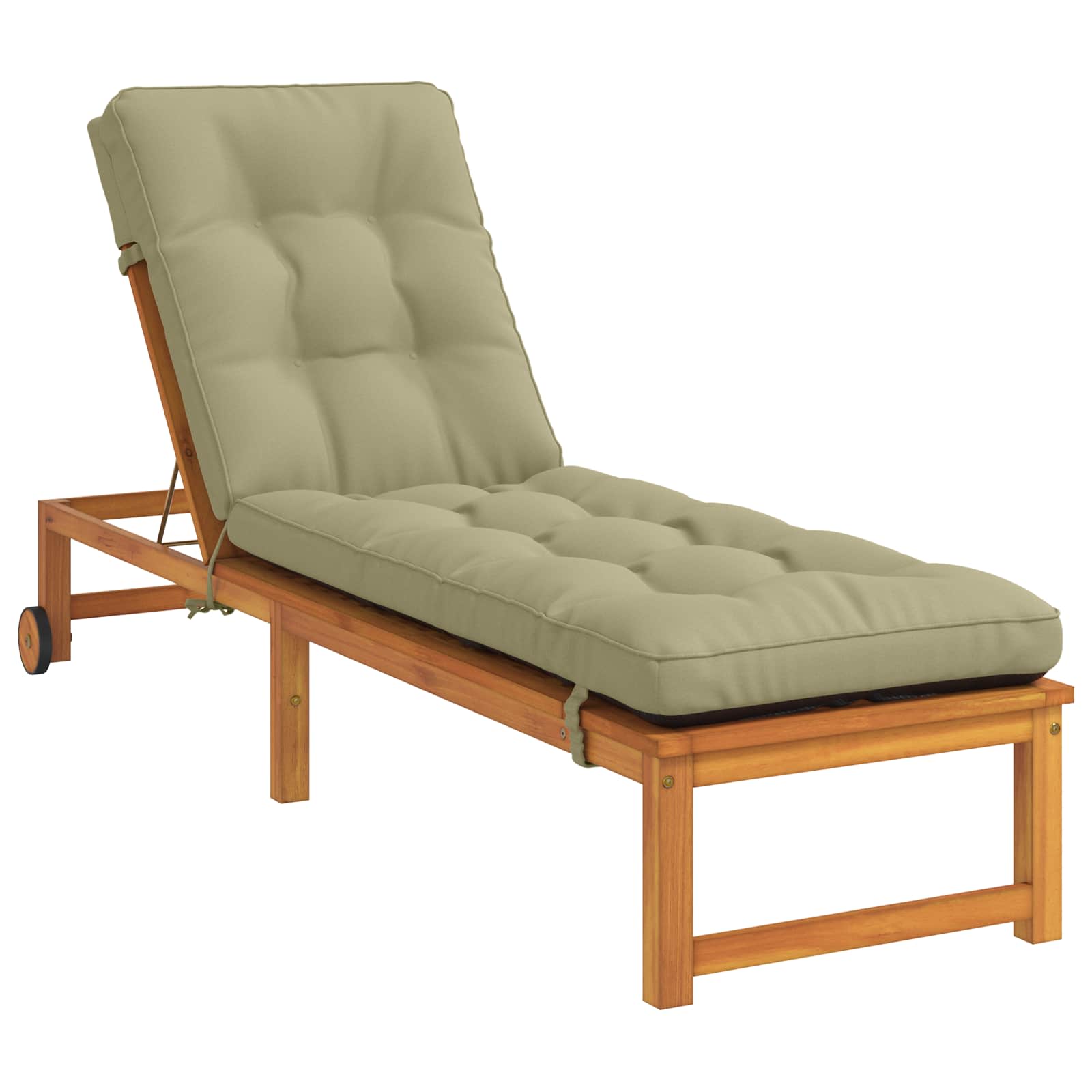 Cuscino per Lettino VIANEN 100% Poliestere Verde chiaro