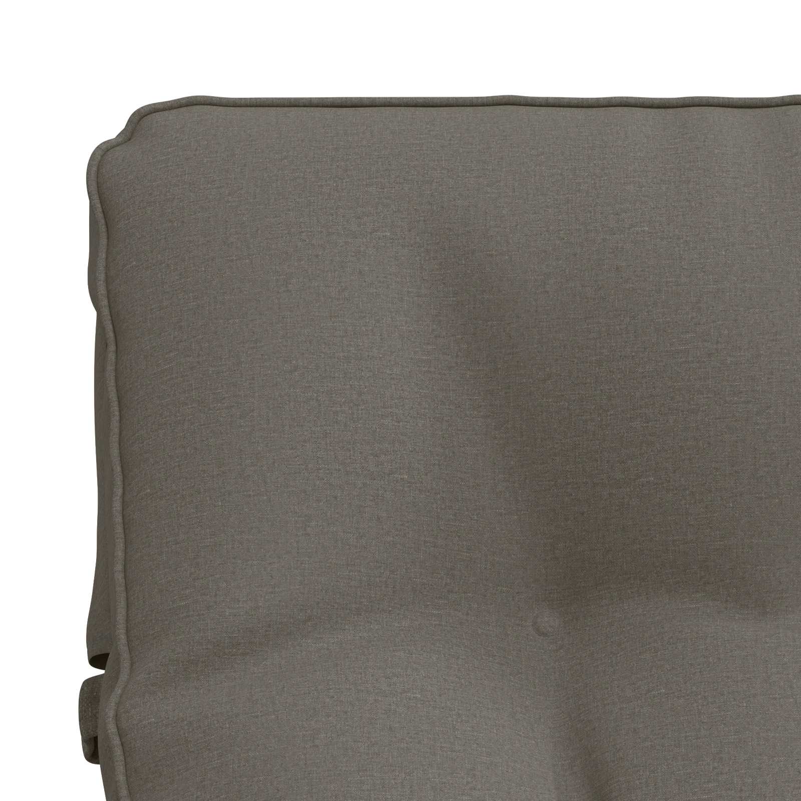 Cuscino per Lettino VIANEN 100% Poliestere Grigio