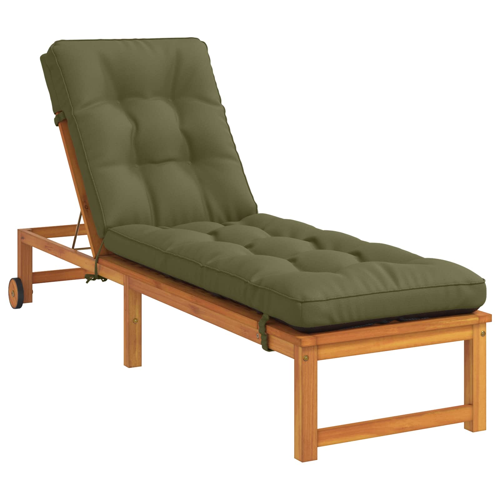 Cuscino per Lettino VIANEN 100% Poliestere Verde Oliva