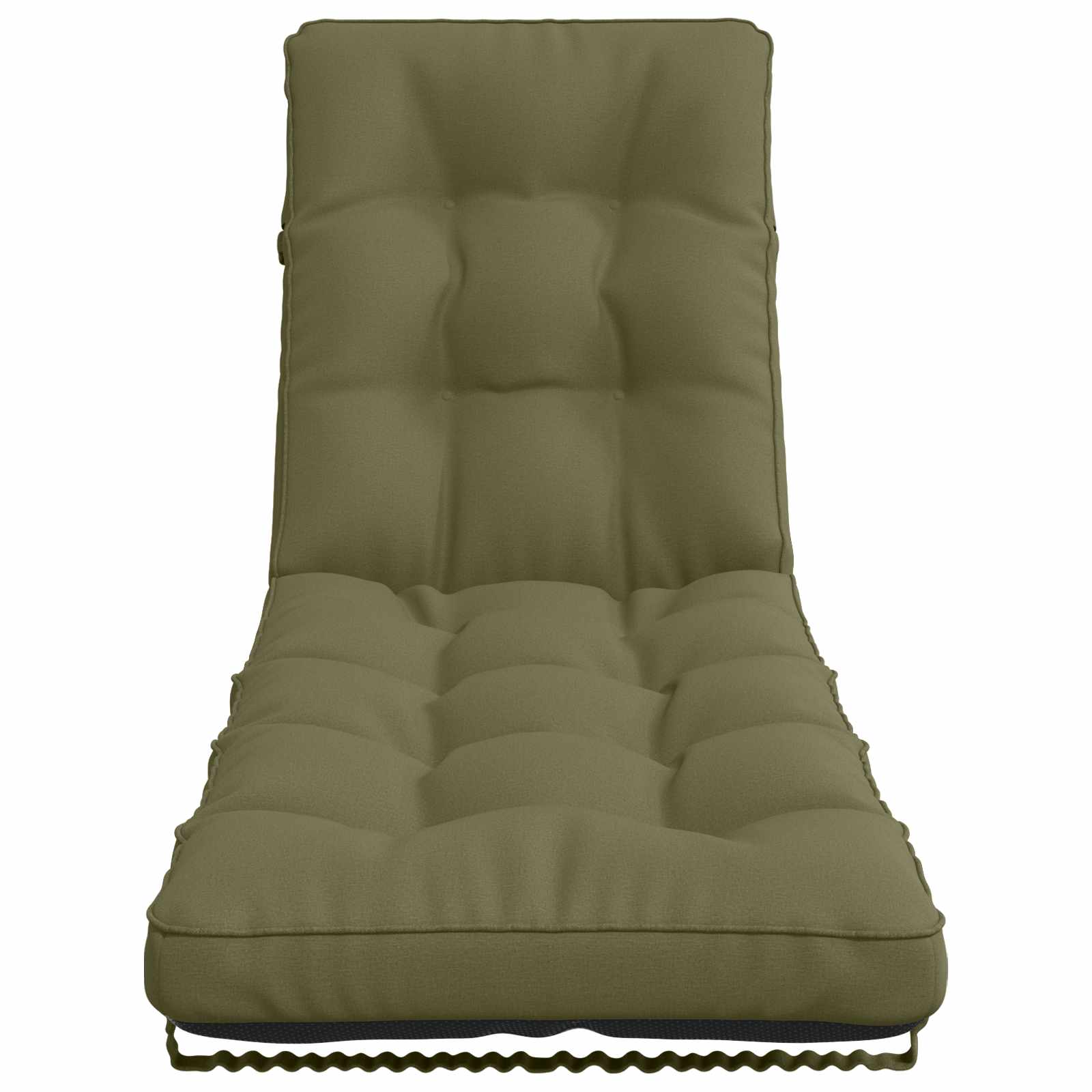 Cuscino per Lettino VIANEN 100% Poliestere Verde Oliva