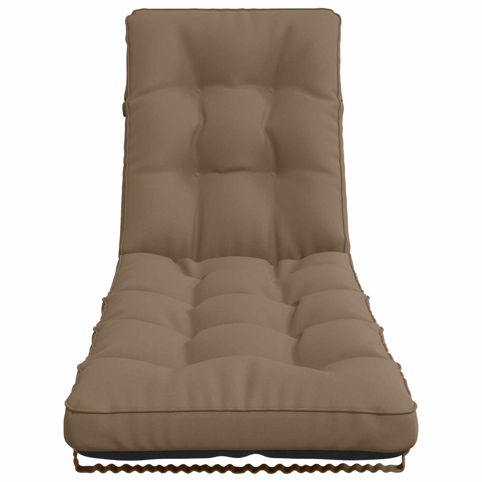 Cuscino per Lettino VIANEN 100% Poliestere Tortora