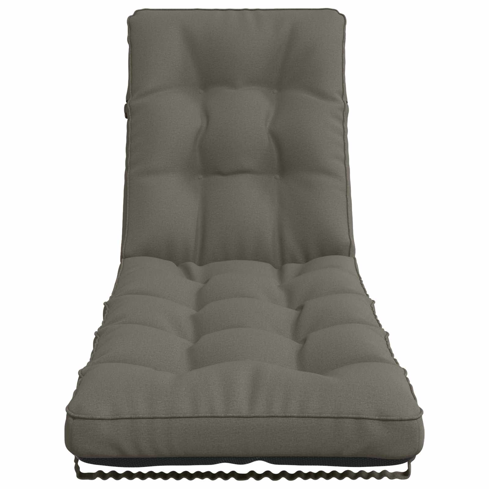 Cuscino per Lettino VIANEN 100% Poliestere Grigio