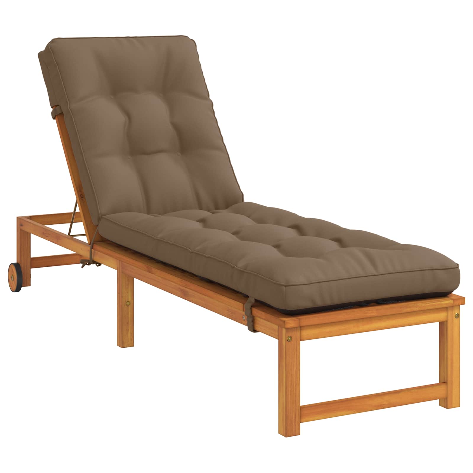 Cuscino per Lettino VIANEN 100% Poliestere Tortora