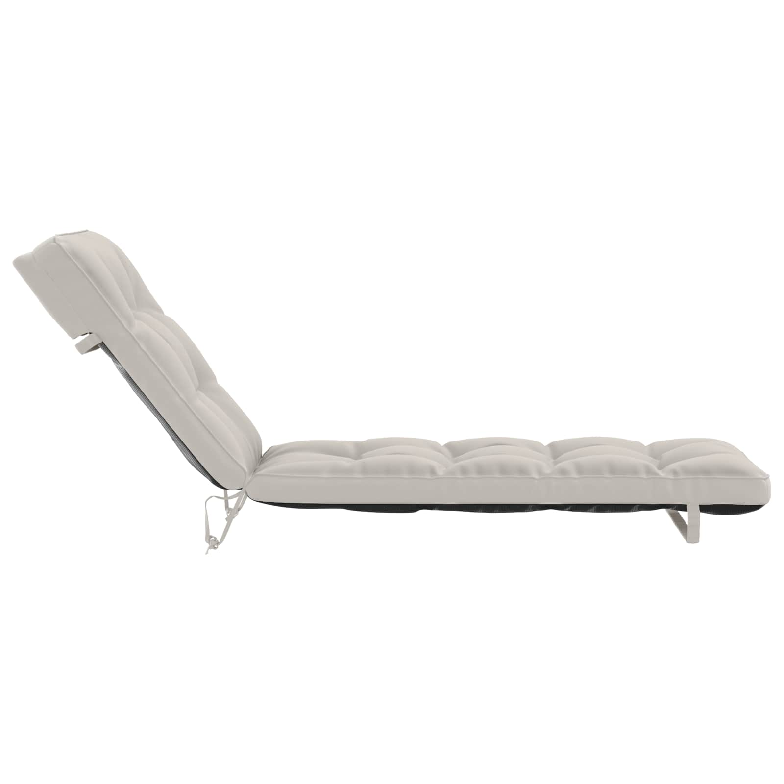 Cuscino per Lettino VIANEN 100% Poliestere Bianco