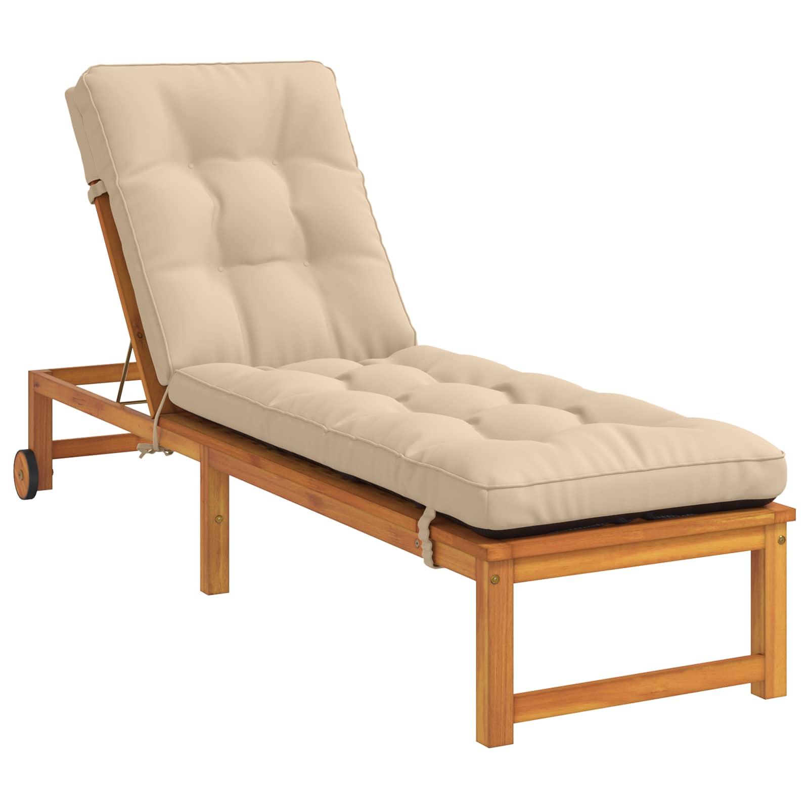Cuscino per Lettino VIANEN 100% Poliestere Crema