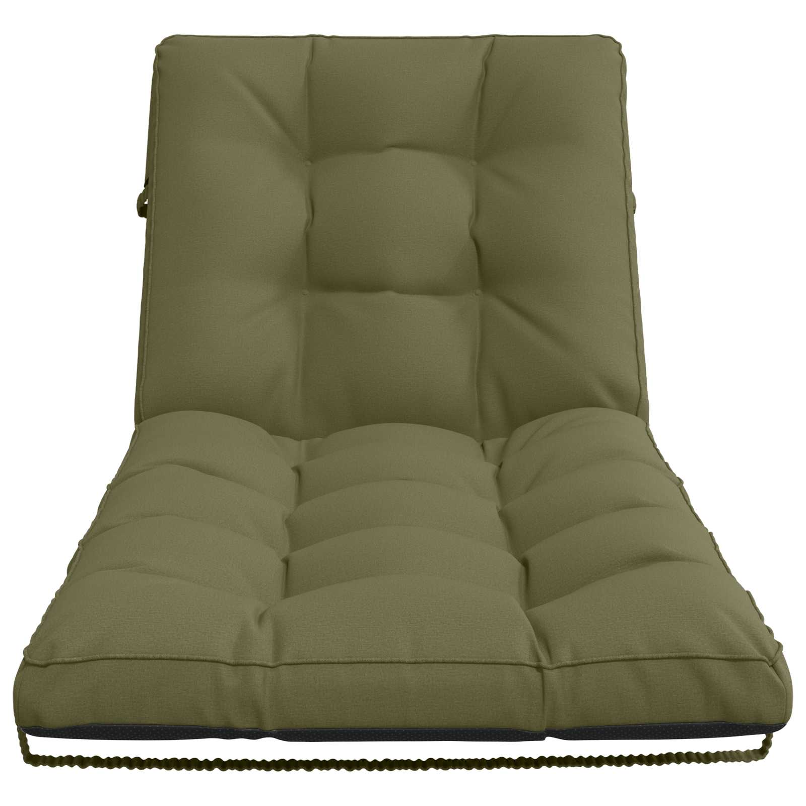 Cuscino per Lettino VIANEN 100% Poliestere Verde Oliva
