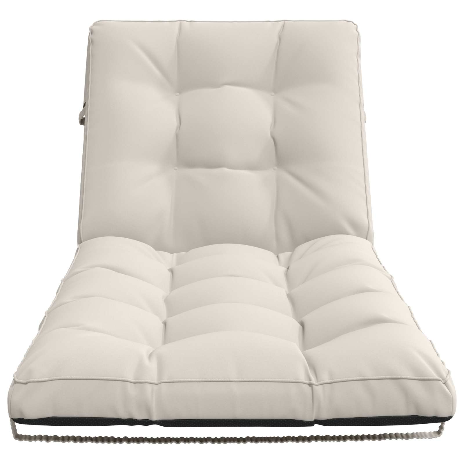 Cuscino per Lettino VIANEN 100% Poliestere Bianco