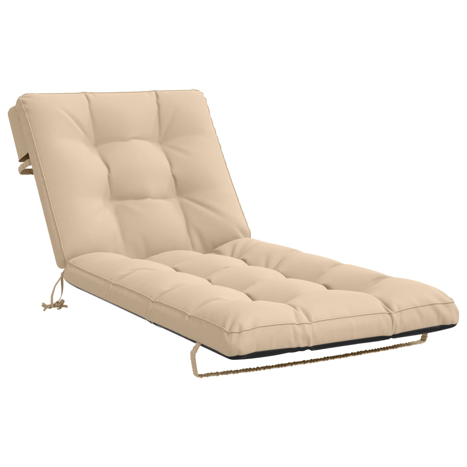 Cuscino per Lettino VIANEN 100% Poliestere Crema