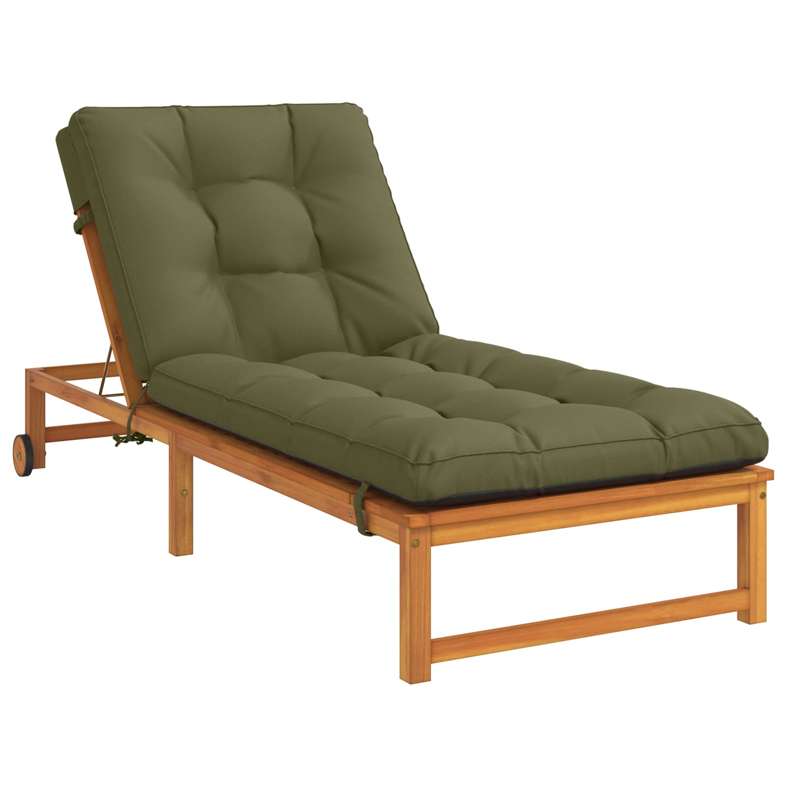 Cuscino per Lettino VIANEN 100% Poliestere Verde Oliva
