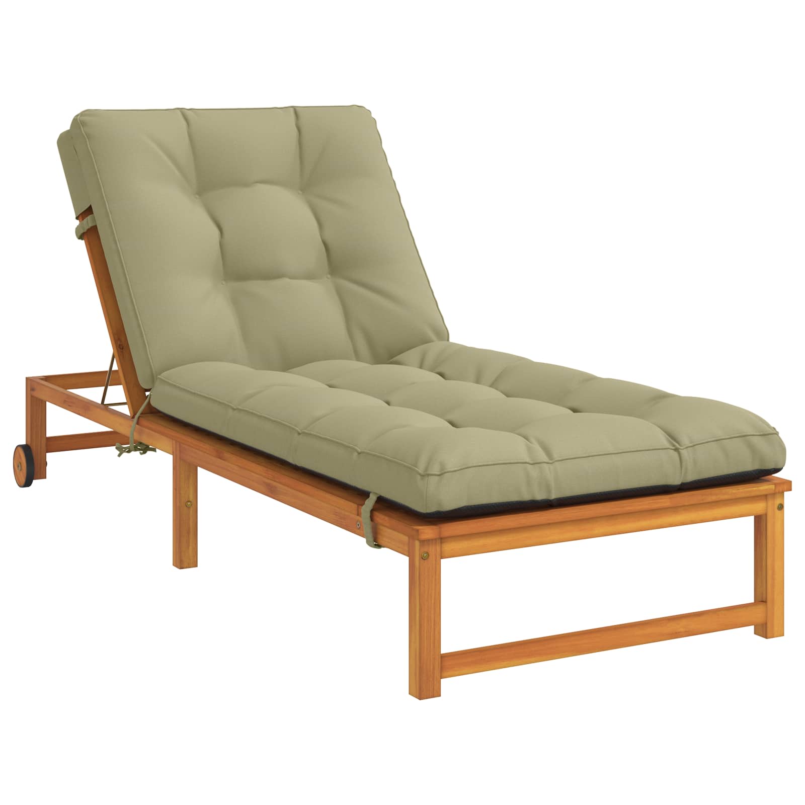 Cuscino per Lettino VIANEN 100% Poliestere Verde chiaro