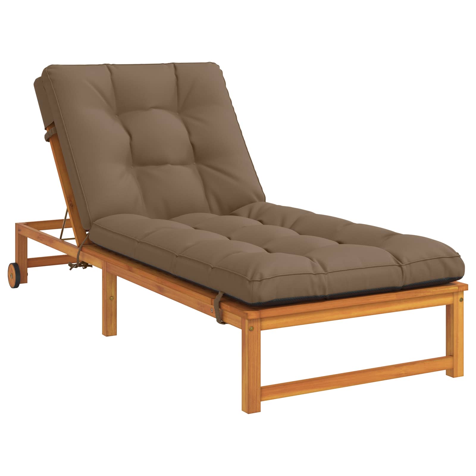 Cuscino per Lettino VIANEN 100% Poliestere Tortora