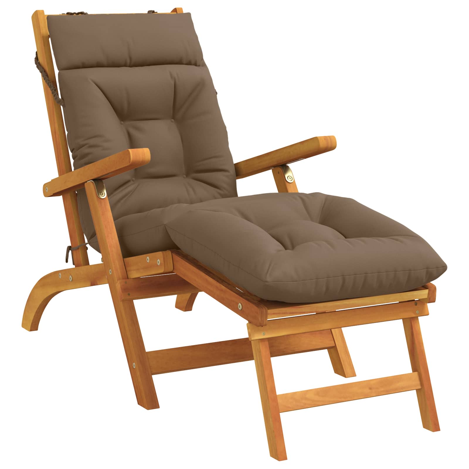 Cuscino per Lettino VIANEN 100% Poliestere Tortora