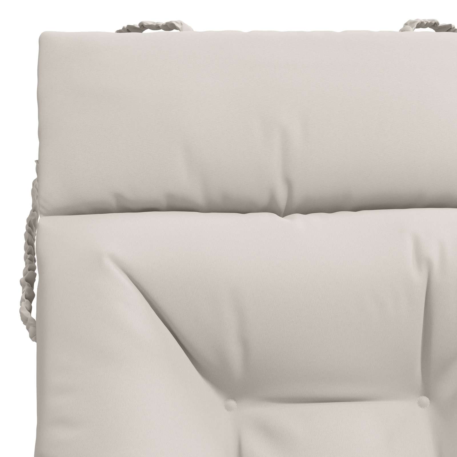 Cuscino per Lettino VIANEN 100% Poliestere Bianco