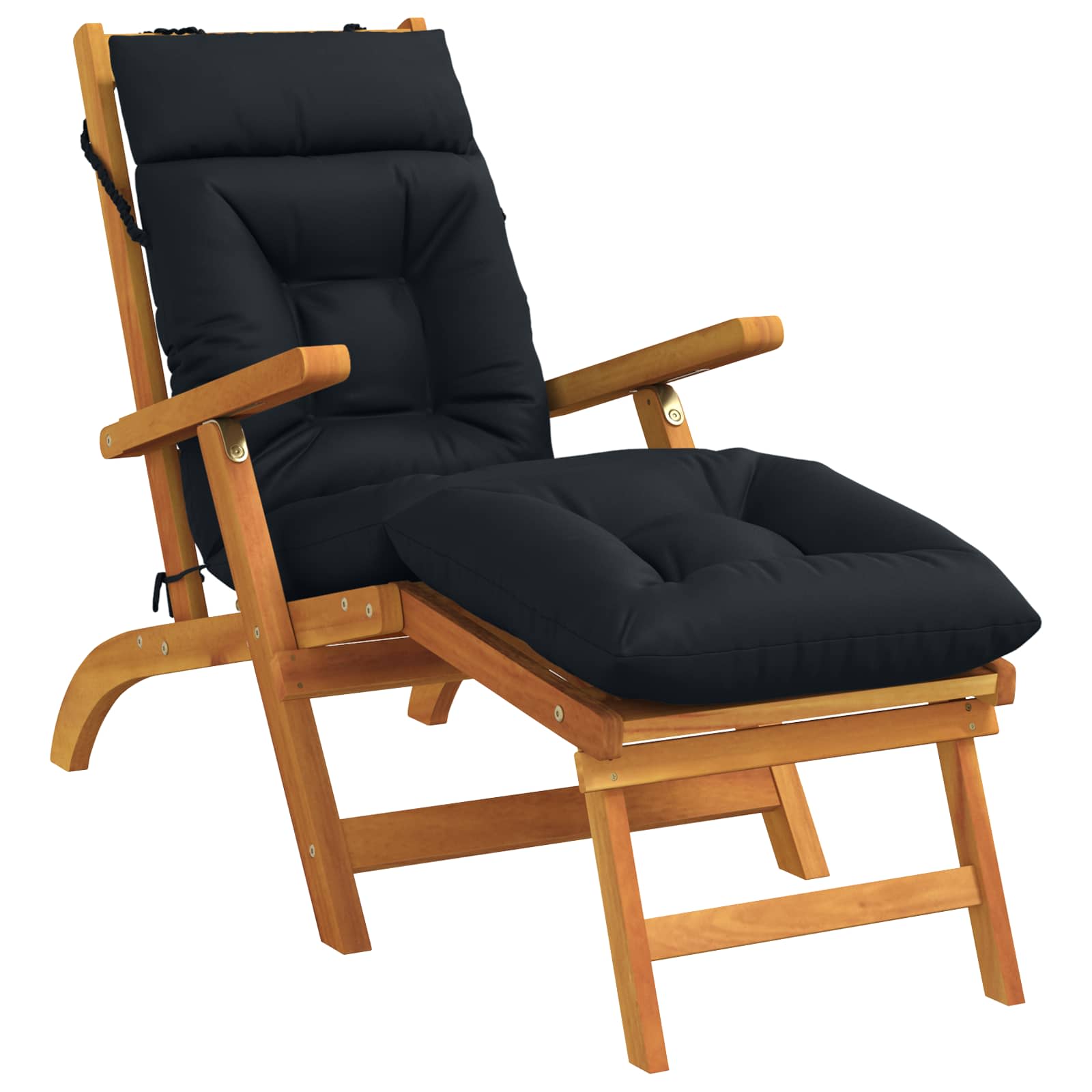 Cuscino per Lettino VIANEN 100% Poliestere Blu Scuro
