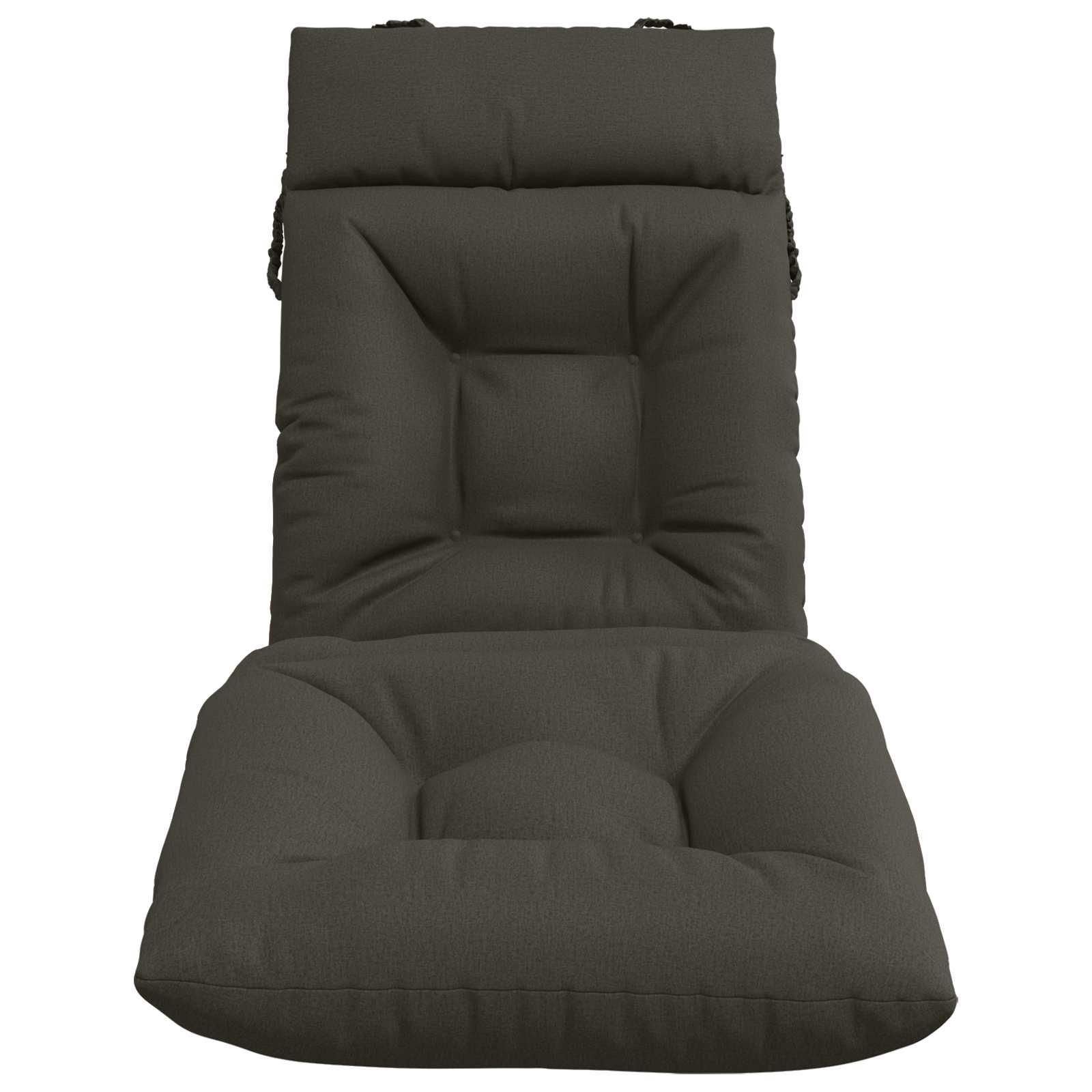 Cuscino per Lettino VIANEN 100% Poliestere Antracite