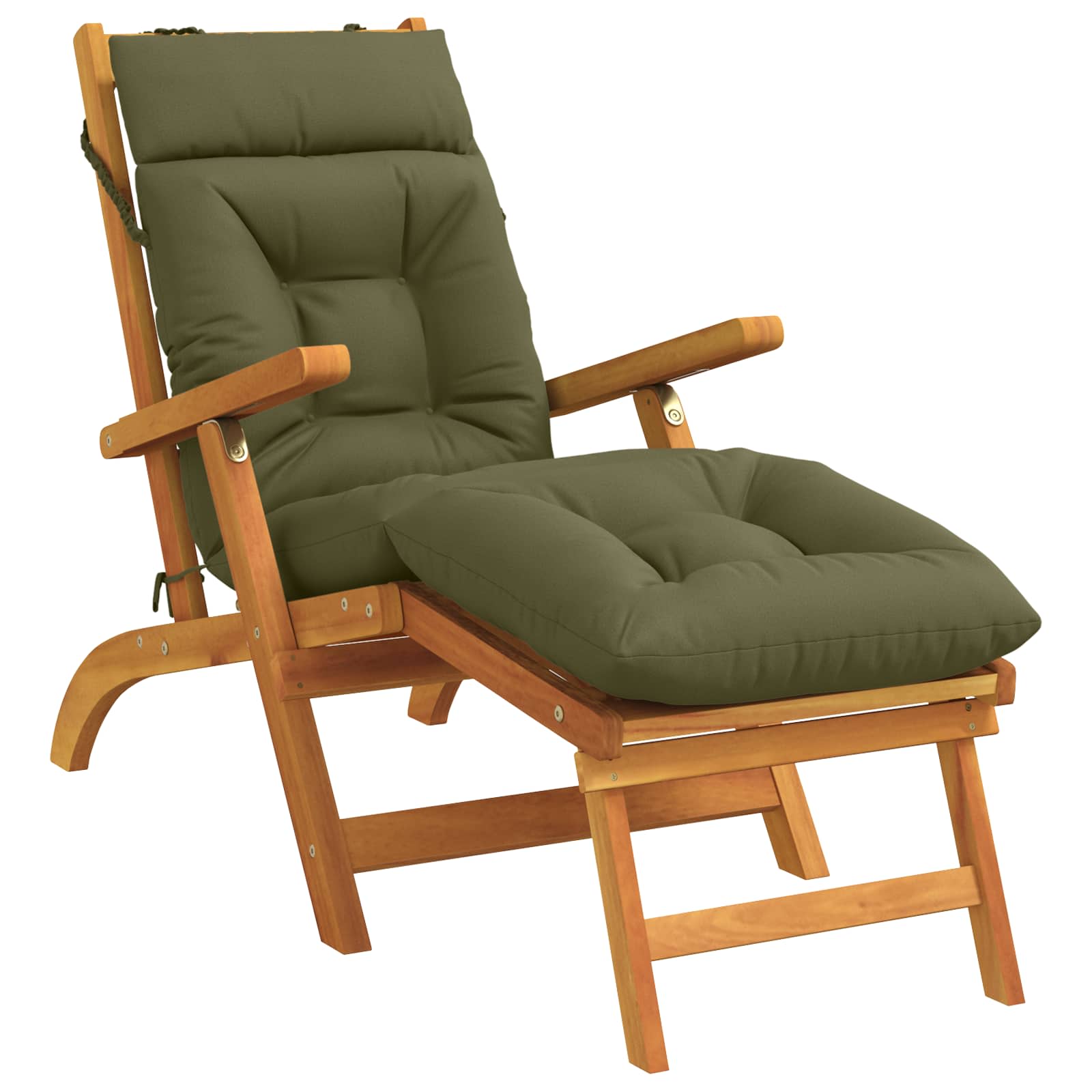 Cuscino per Lettino VIANEN 100% Poliestere Verde Oliva
