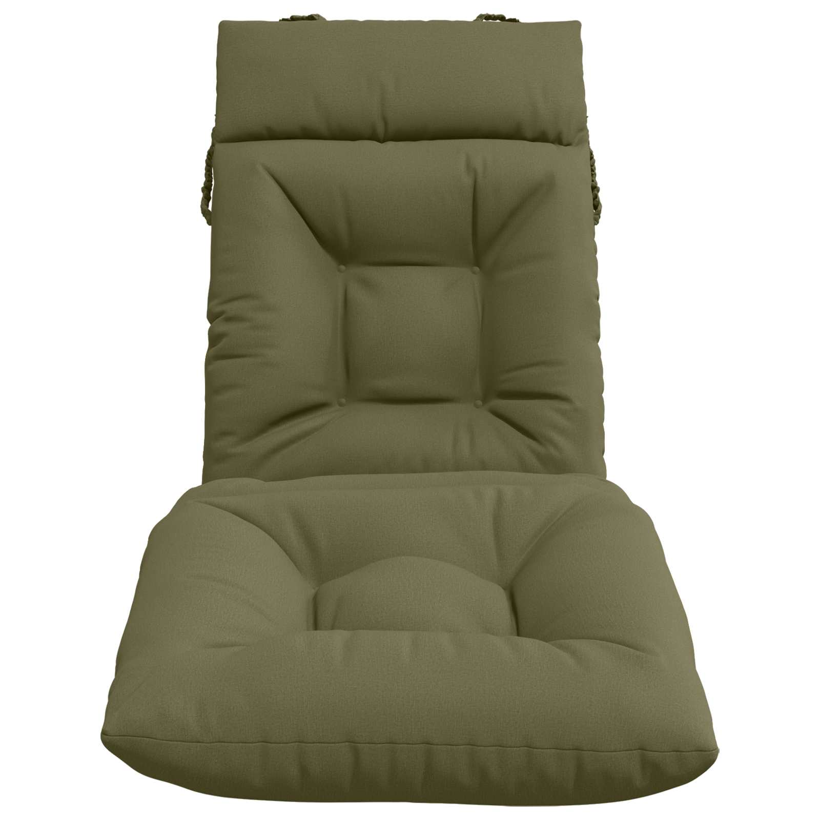 Cuscino per Lettino VIANEN 100% Poliestere Verde Oliva