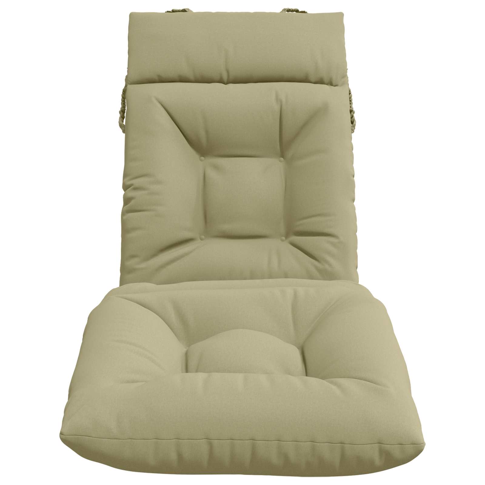Cuscino per Lettino VIANEN 100% Poliestere Verde chiaro