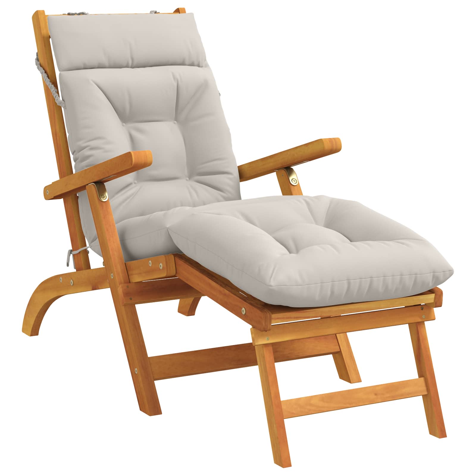 Cuscino per Lettino VIANEN 100% Poliestere Bianco