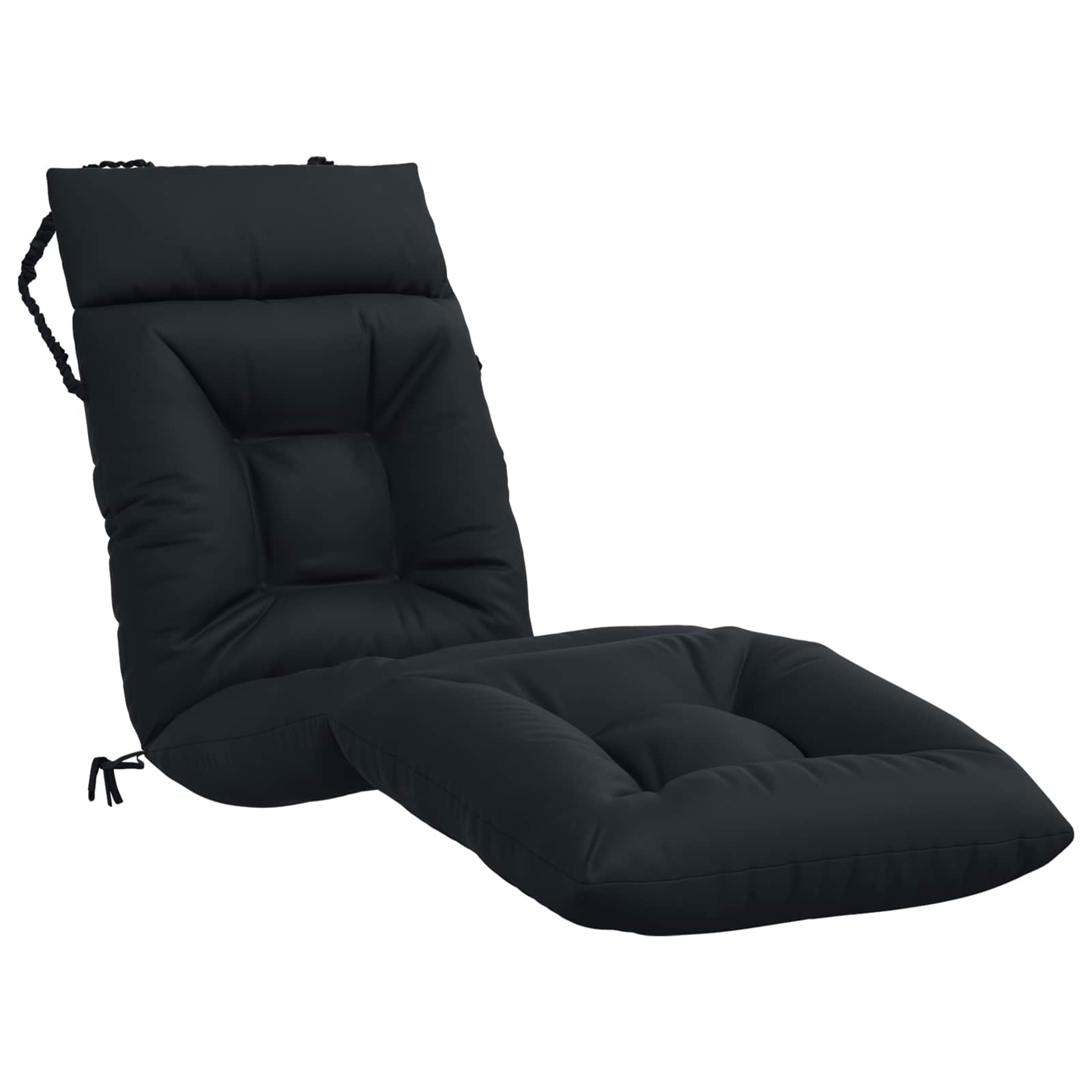 Cuscino per Lettino VIANEN 100% Poliestere Blu Scuro