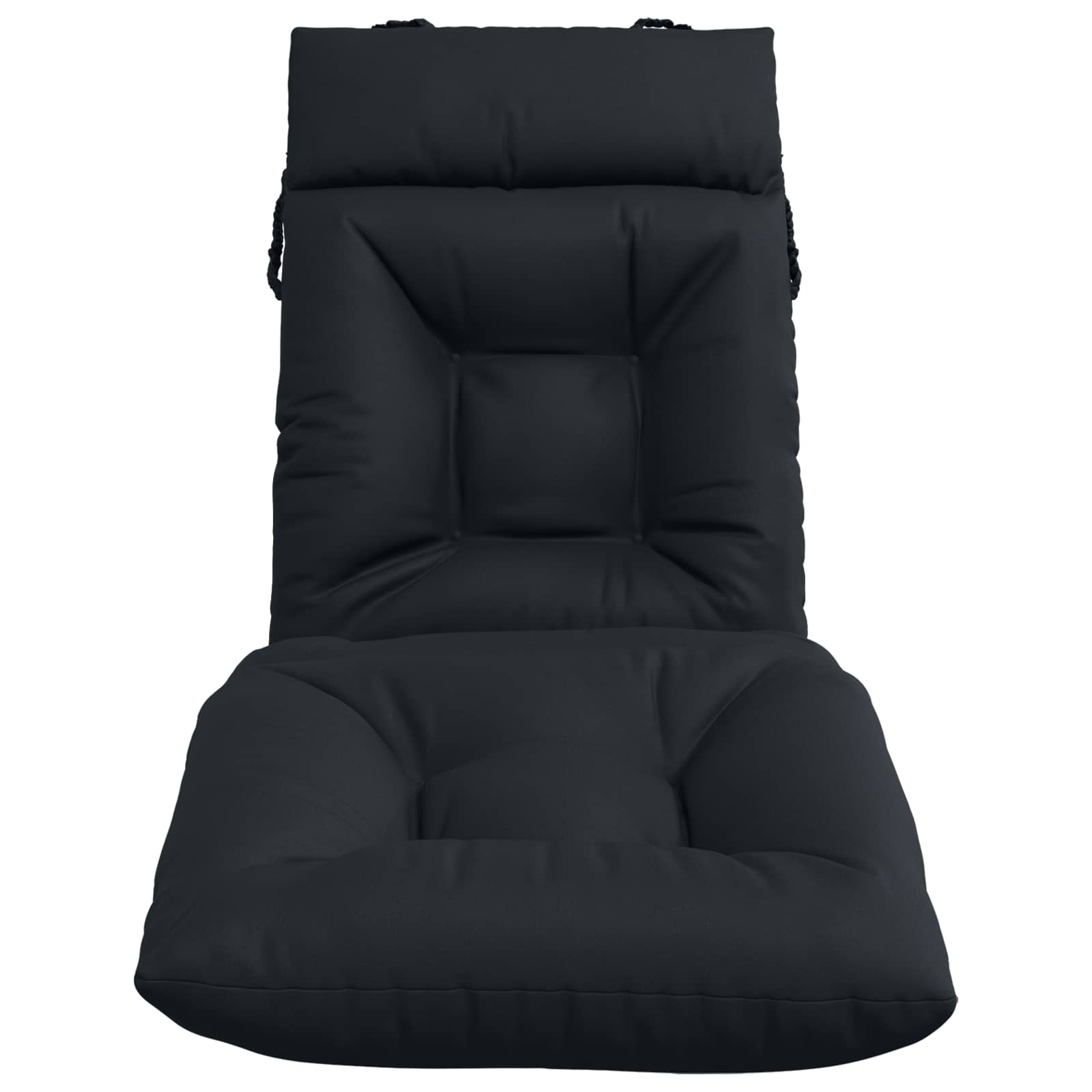 Cuscino per Lettino VIANEN 100% Poliestere Blu Scuro