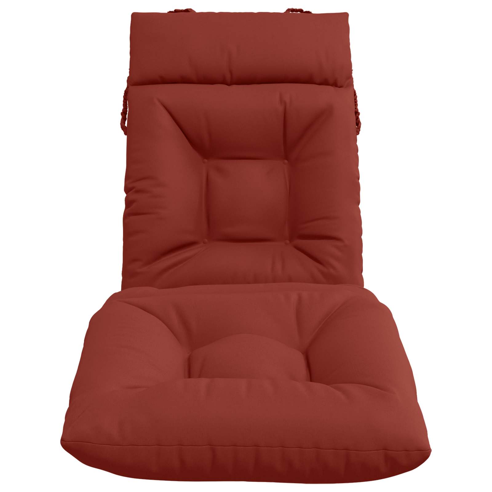 Cuscino per Lettino VIANEN 100% Poliestere Rosso
