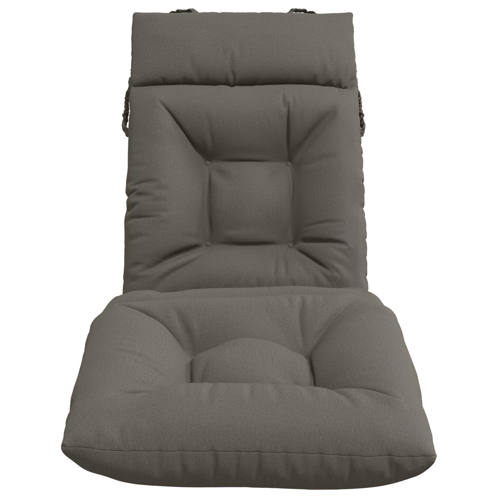 Cuscino per Lettino VIANEN 100% Poliestere Grigio