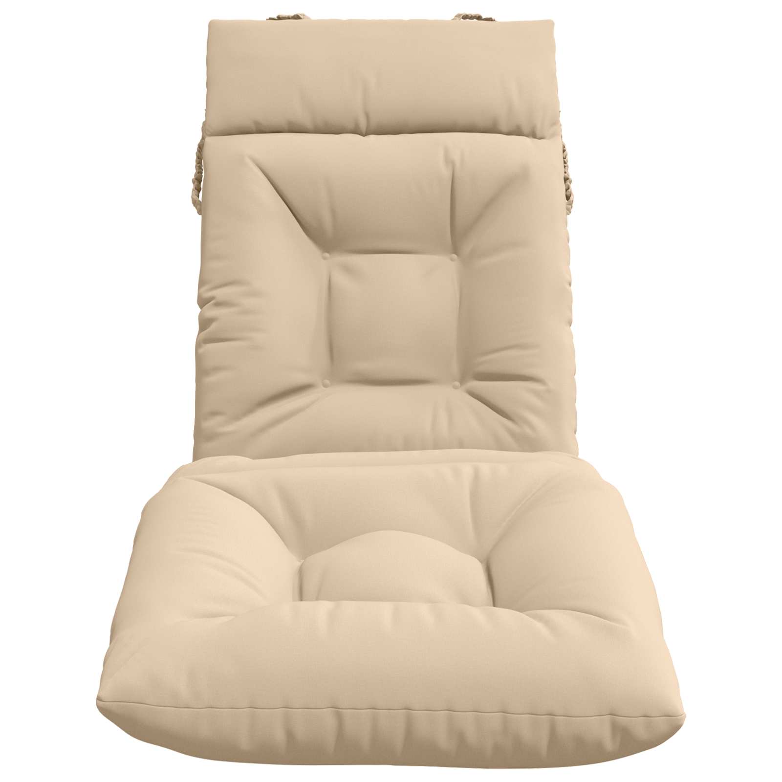 Cuscino per Lettino VIANEN 100% Poliestere Crema